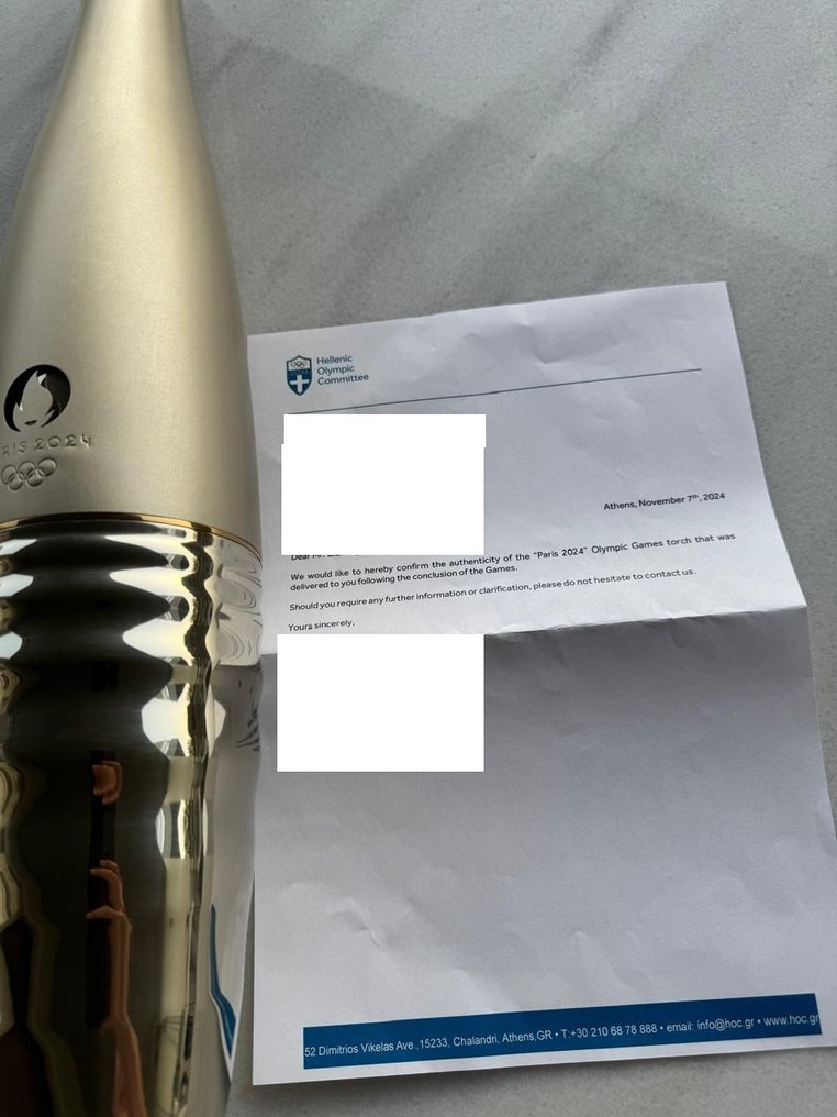 Olympic Games - 2024 - Ολυμπιακή δάδα  #3.2