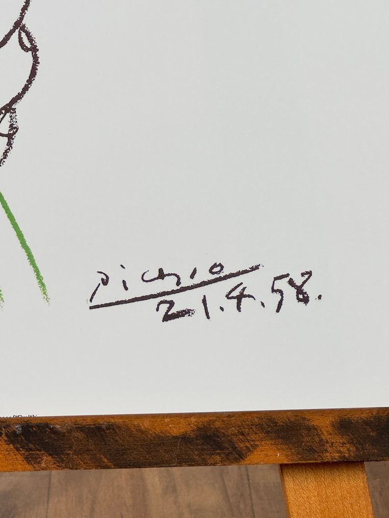 Pablo Picasso - Bouquet of peace (1958) #3.2