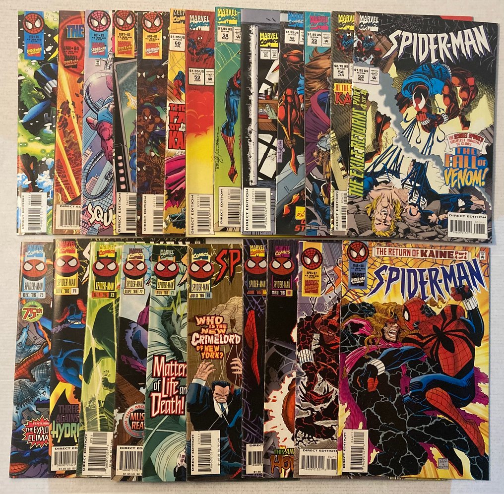 Spider-Man (Vol. 1) #53/75 - Featuring Carnage, Venom, Kaine, Hobgoblin, Green Goblin and many more! - 23 Comic - First edition - 1994/1996 #1.0