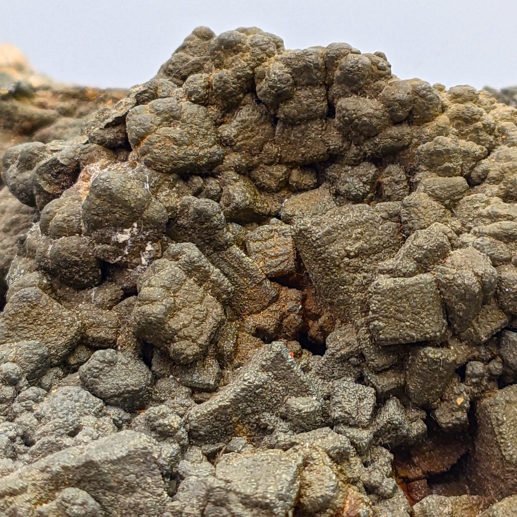 Unique MELNIKOVITE pseudomorph of pyrite, museal, extremely rare Crystals on matrix - Height: 157 mm - Width: 128 mm- 3259 g #2.1