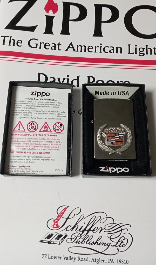 Zippo - 2019 CADILLAC - χωρίς τιμή ασφαλείας - Αναπτήρας - Chrome #1.0