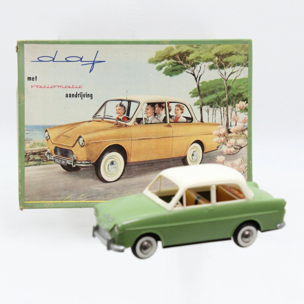 德國Arnold - Daf 33 - & Puzzel Daf 33 - 上鏈錫製玩具 - 1960-1969 - 德國 #3.2