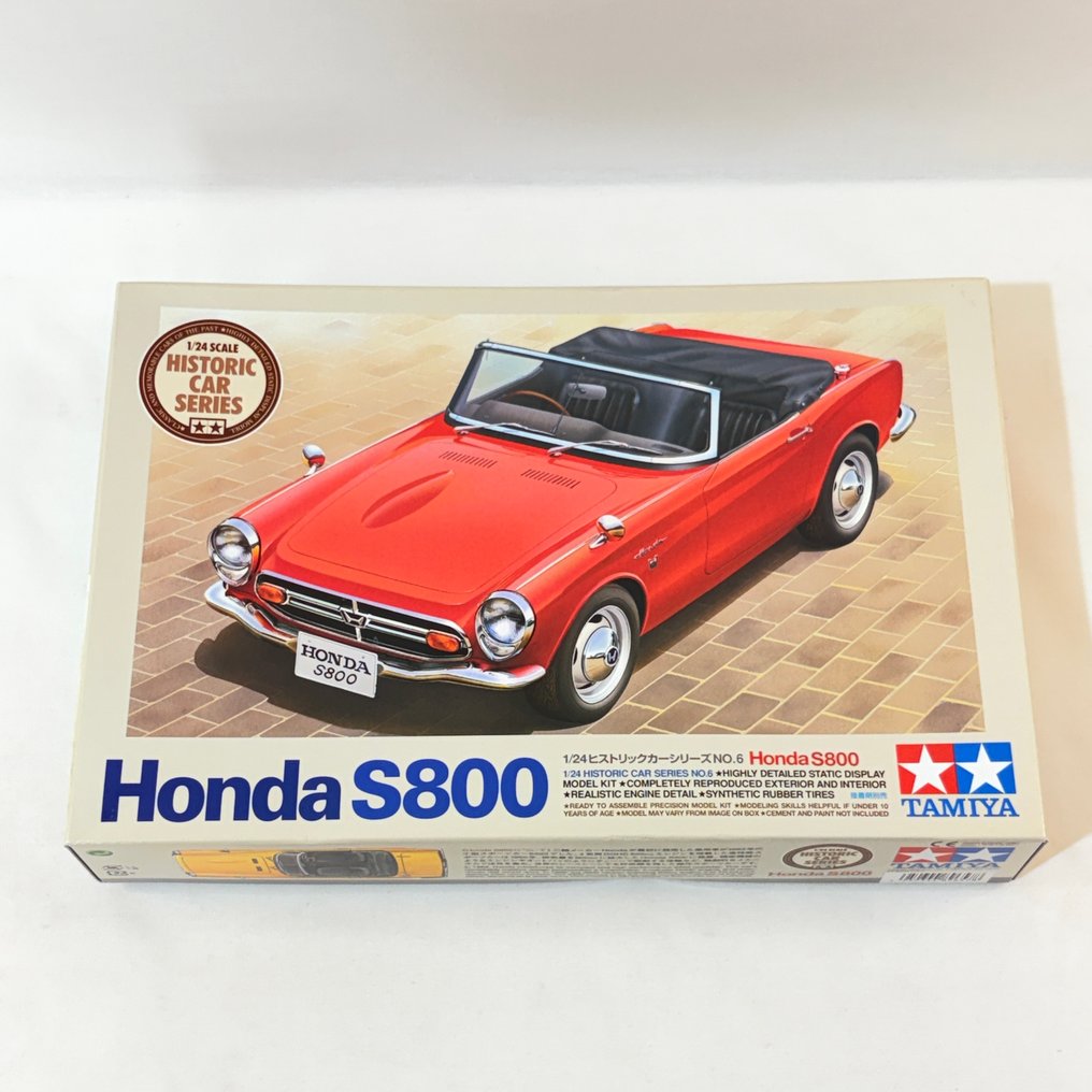 Tamiya 1:24 - Modèle réduit - Honda S800 - 89657 Vintage 2005s #1.0