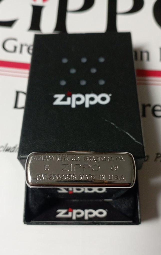 Zippo - PAT. 2032695 del 2009-AC-DC - Sin precio de reserva - Mechero - Chrome #2.1