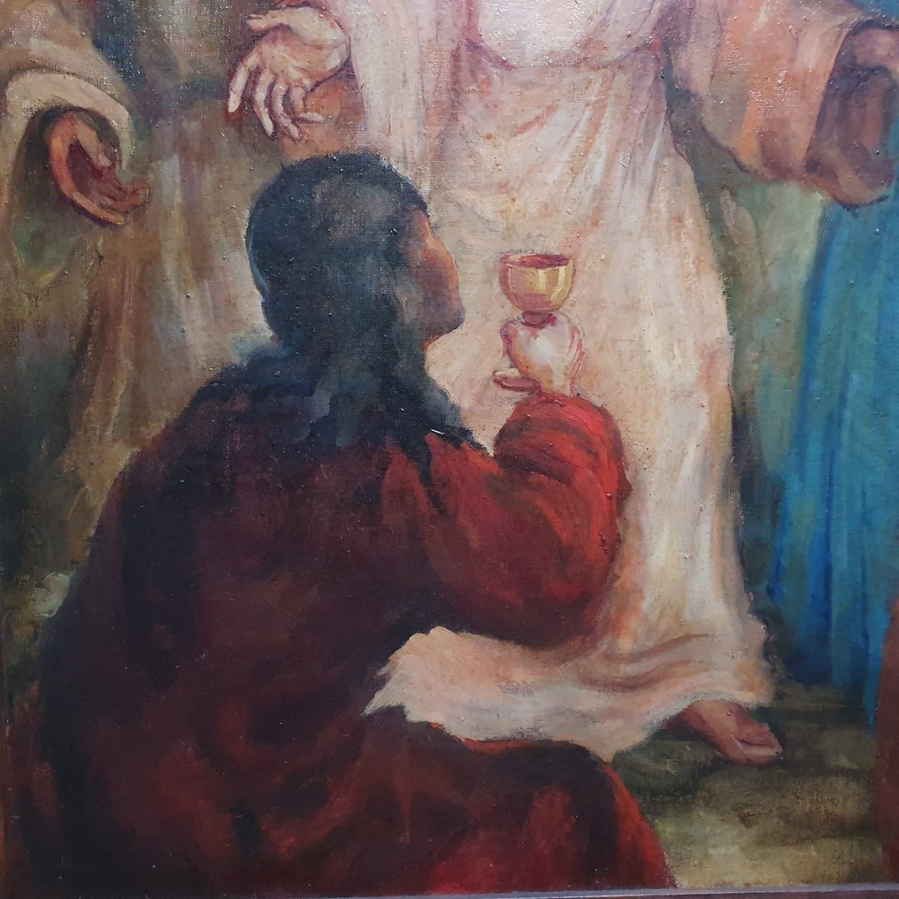 Hubert Philippe Marie Estourgie (1924-1982) - The wedding at Kana #2.1