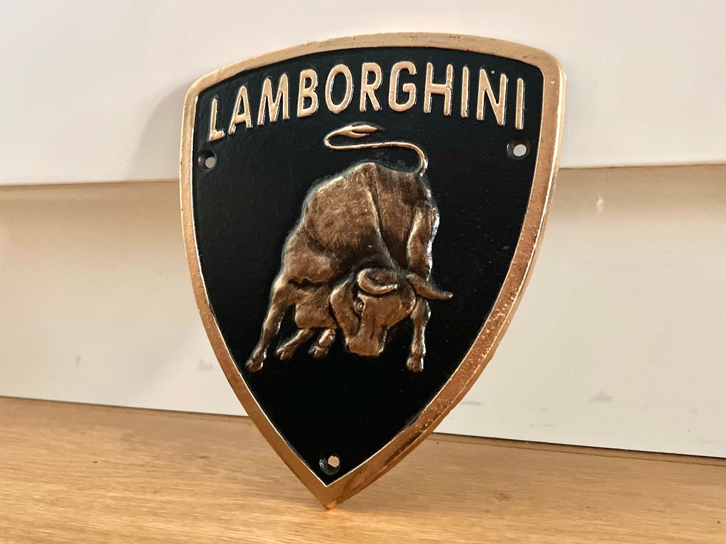 Sign - Lamborghini - Lamborghini Vintage Metal Sign NO RESERVE #4.3