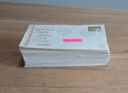 Holanda 1964/1977 - FDC Erros de plataforma #1.0