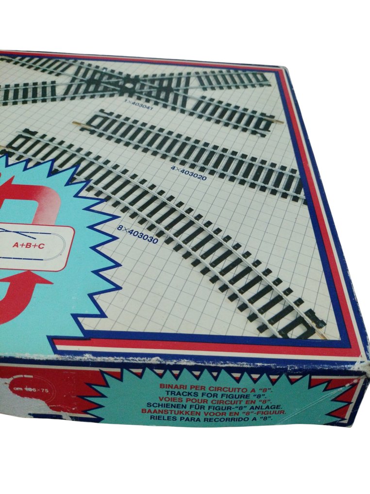 Lima H0 - 298901 - 模型火車軌道套裝 (1) - Standard set A, with binary components for an 8-shaped circuit. #2.1