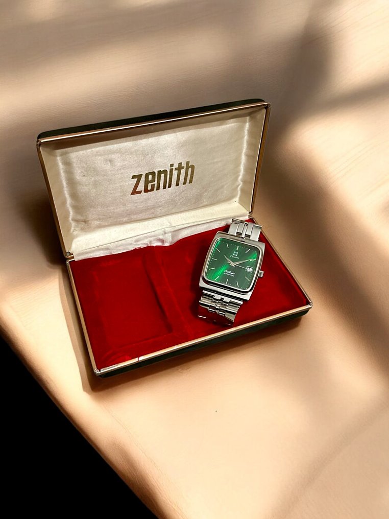 Zenith - Port Royal - Gilt Malachite Dial - Ohne mindestpreis - 01 0020.490/495 - Herren - 1970 #3.2
