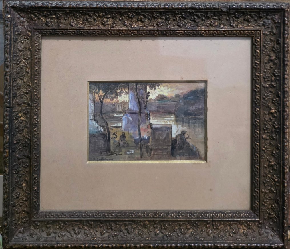 Edoardo Dalbono (1841-1915) - Paesaggio #1.0