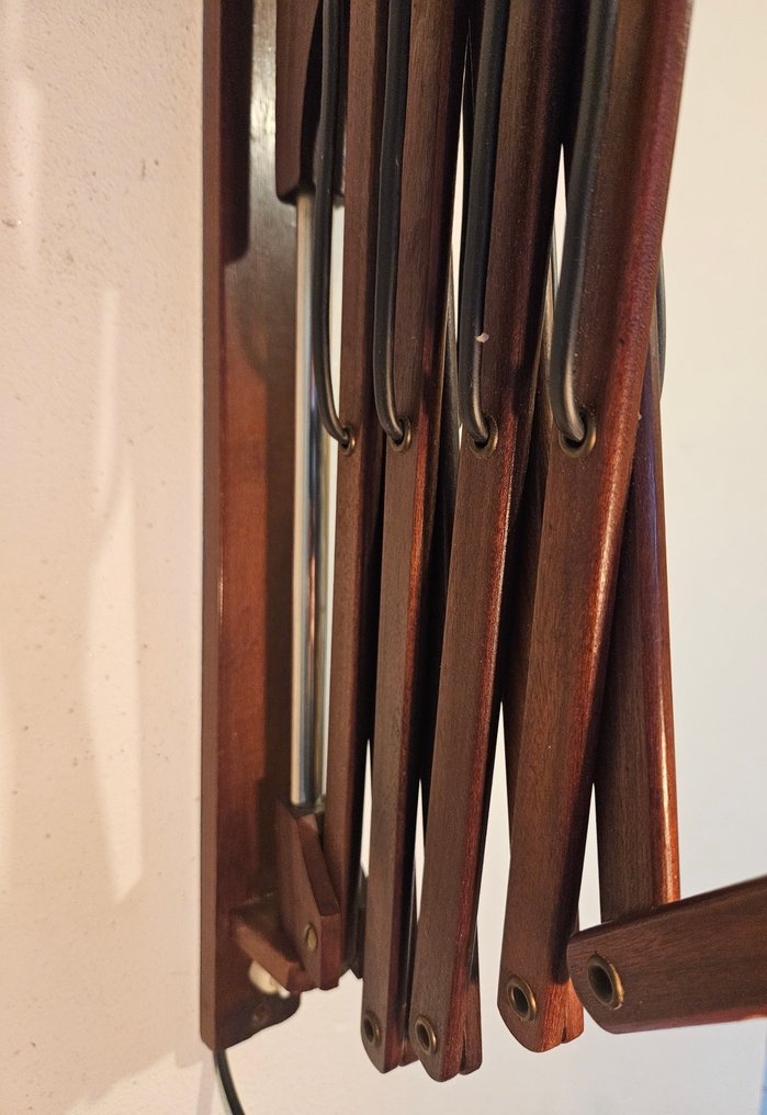 Sakselampe - Teaktræ - Schaarlamp til +/- 130 C #2.1