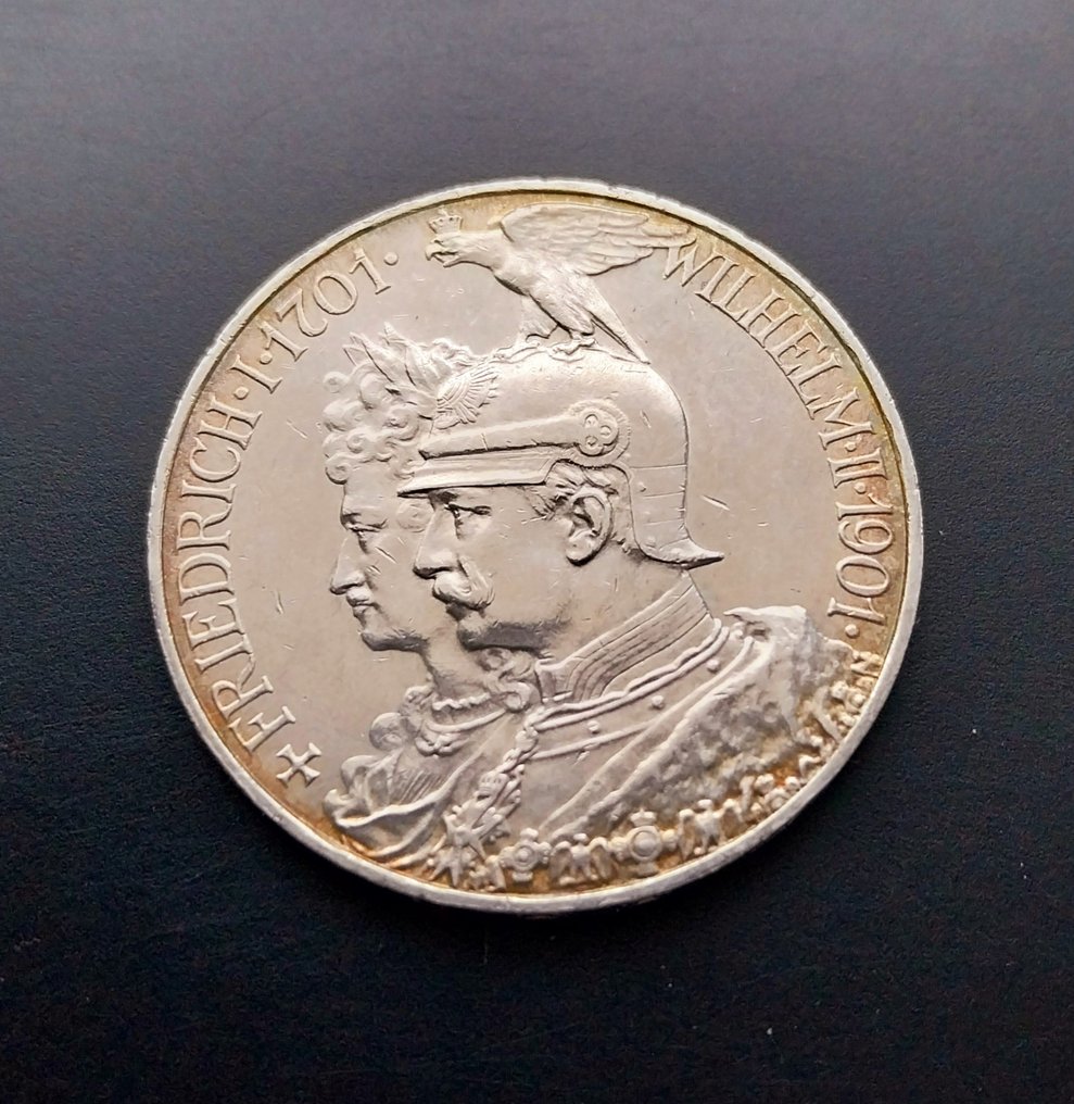 Germany, Prussia Set of 2 coins: 2 & 5 Mark 1901  (χωρίς τιμή ασφαλείας) #4.3