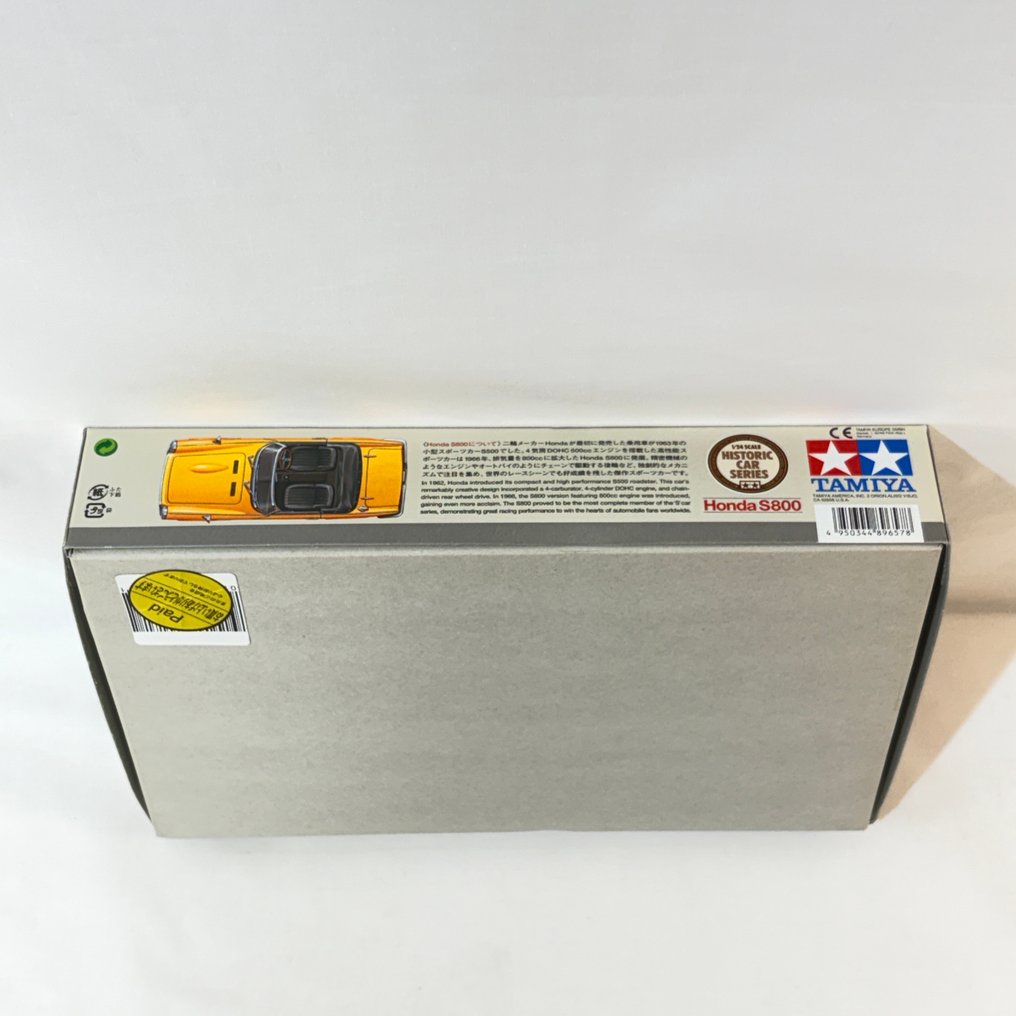 Tamiya 1:24 - Modèle réduit - Honda S800 - 89657 Vintage 2005s #1.0
