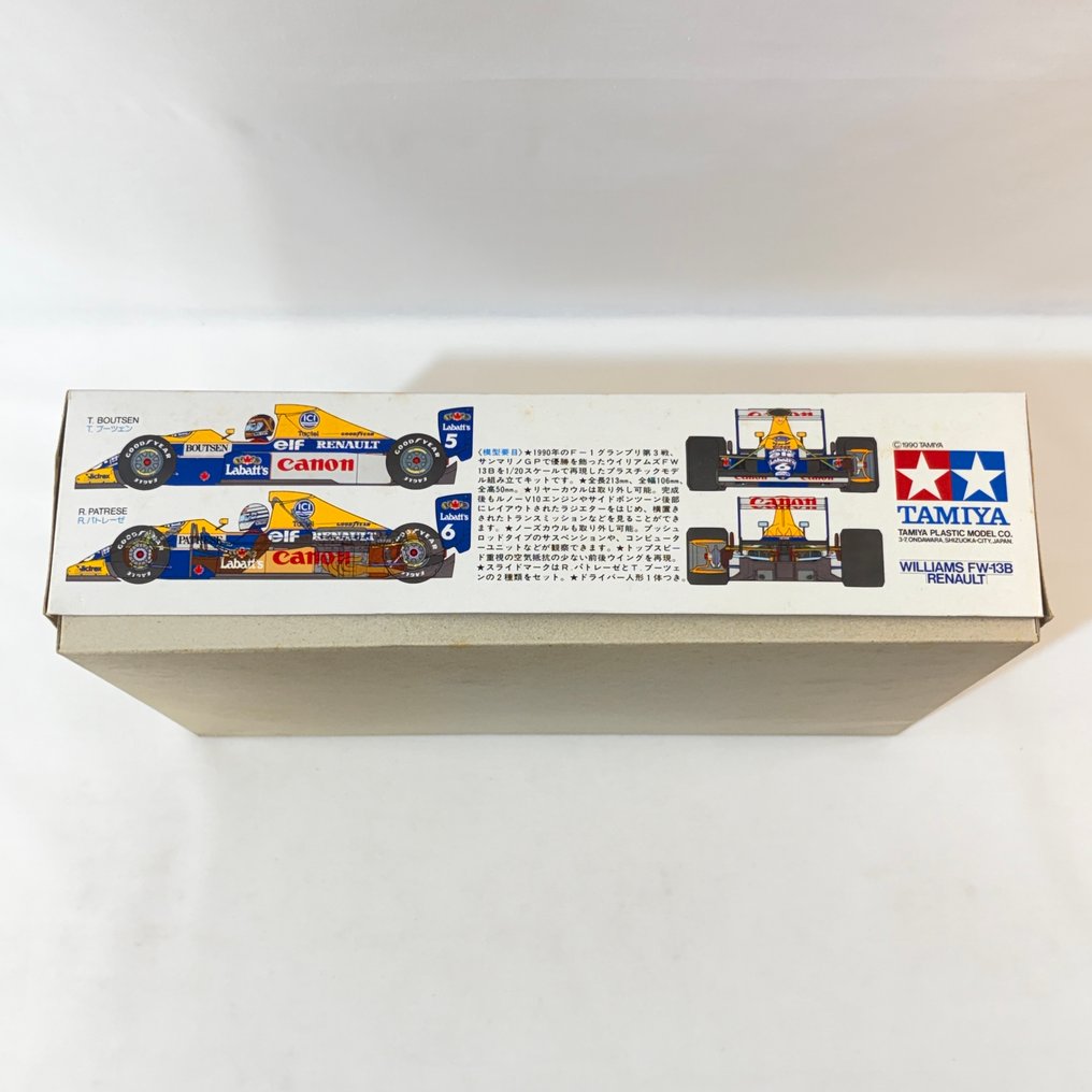 Tamiya 1:20 - 模型工具 - Williams FW-13B Renault - 20025 复古 1990年代 #3.2