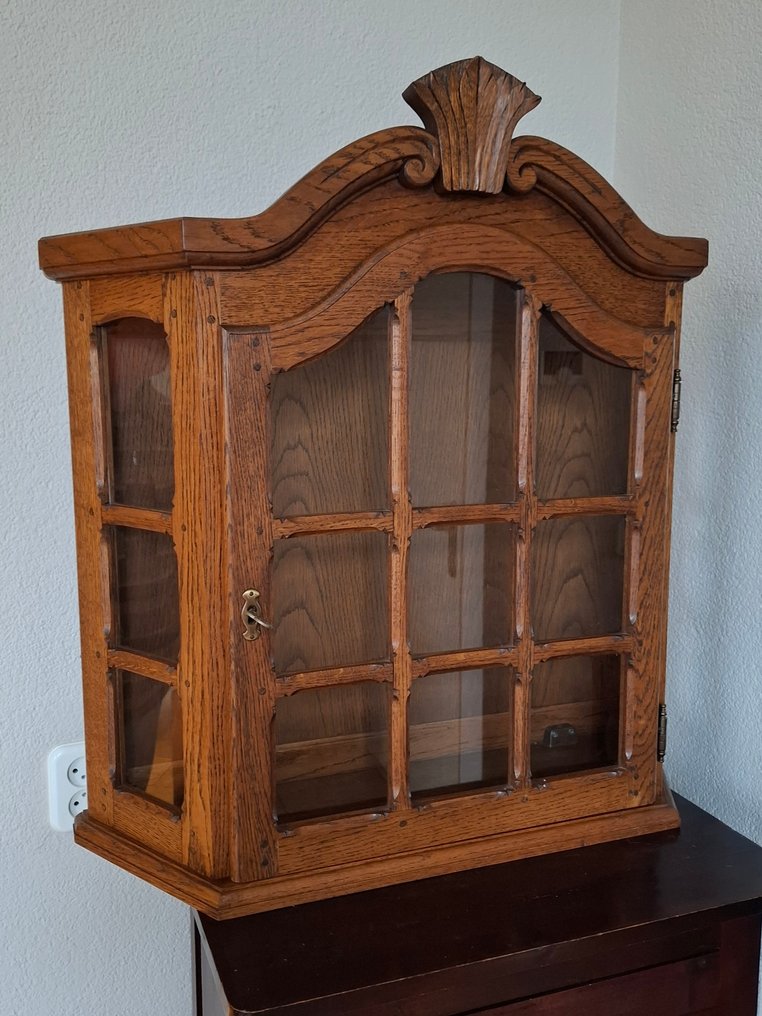 Vitrine - Eikenhout - Magnifique pour l'âge. #1.0