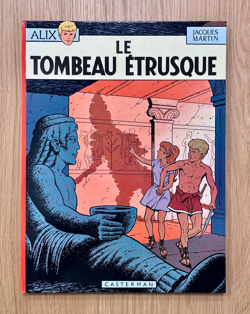 Alix T8 - Le Tombeau étrusque - C - 1 Album - EO - 1968 #1.0