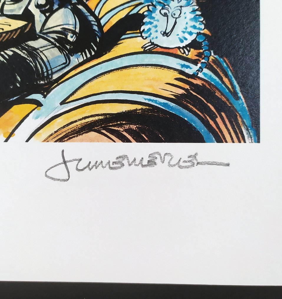 Mézières, Jean-Claude - 1 Offset Print - Valerian et Laureline - Le Bar Star Wars #3.2