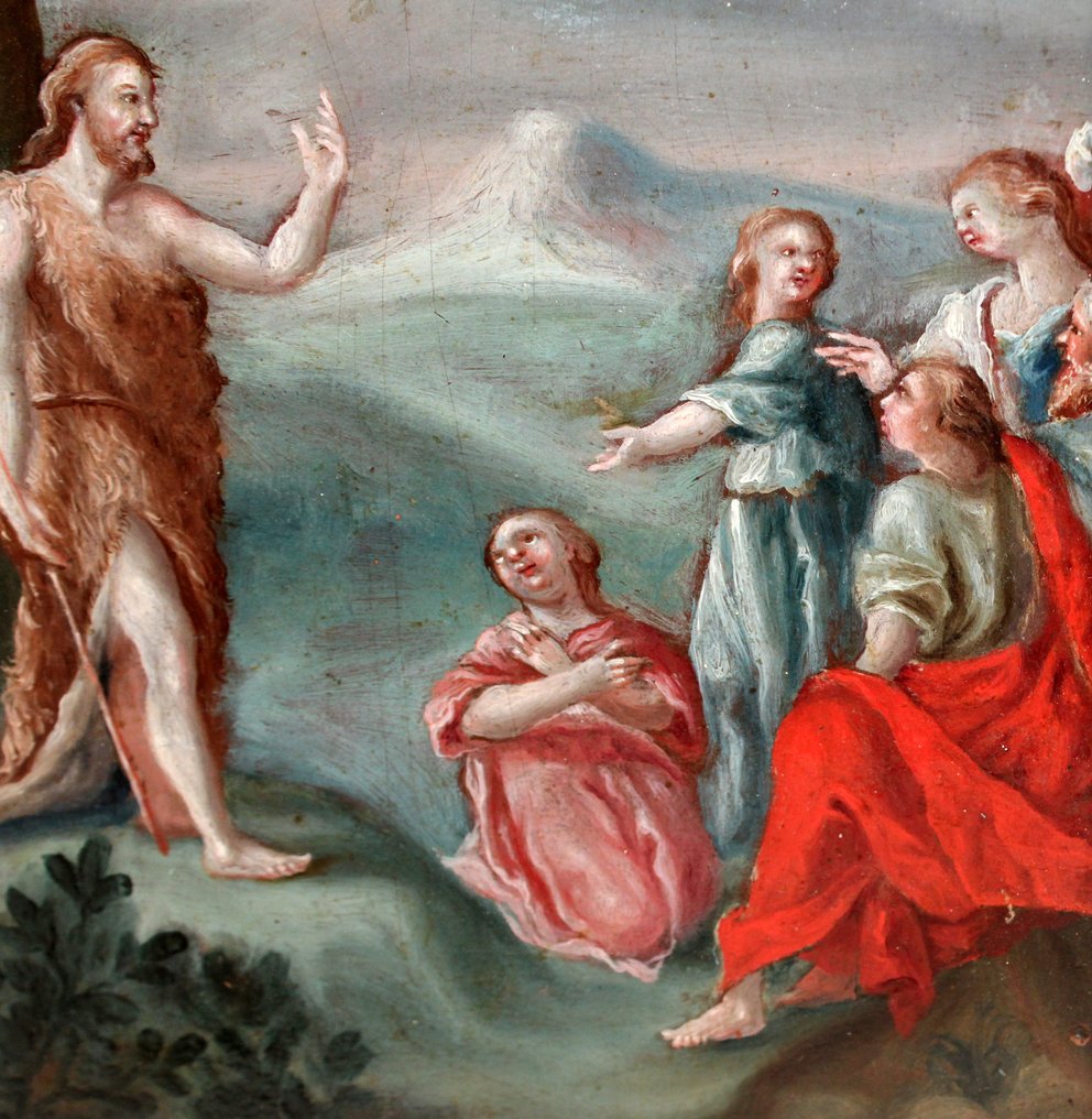 Escuela Italo-Flamenca (XVII) - Jesús predicando #1.0