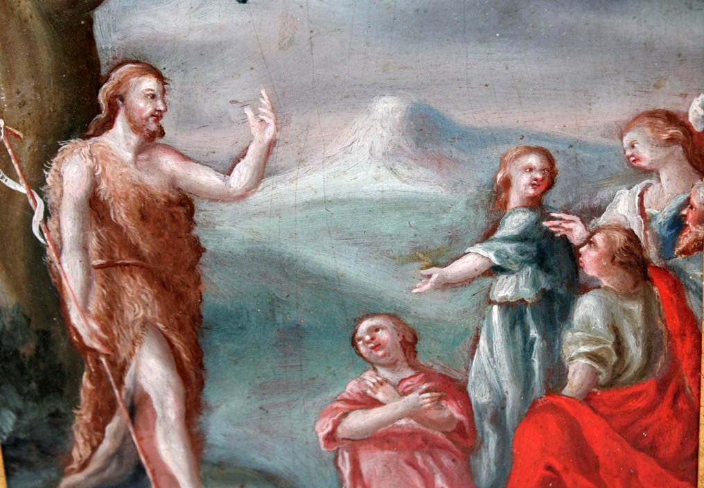 Escuela Italo-Flamenca (XVII) - Jesús predicando #4.3