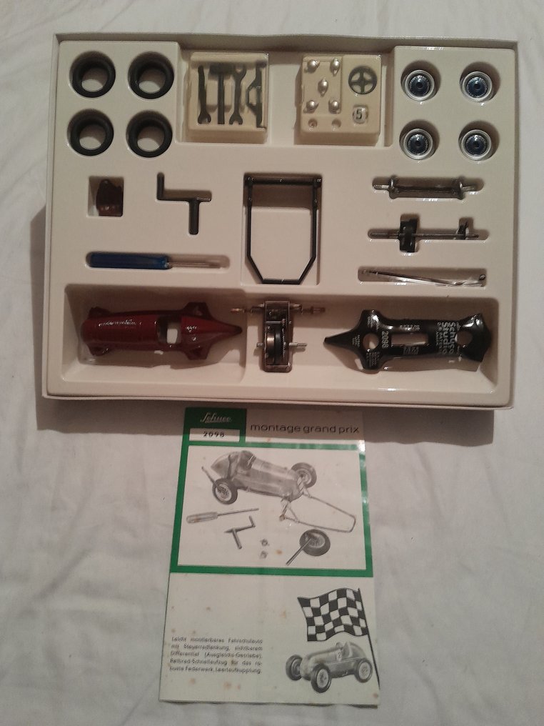 Schuco - Modelauto - Mercedes Grand-Prix 1936 montage kit #4.3
