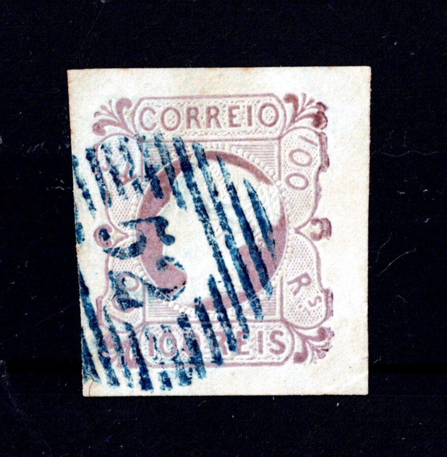 Portugal 1853 - D. Maria II. MF4, 100 réis #1.0