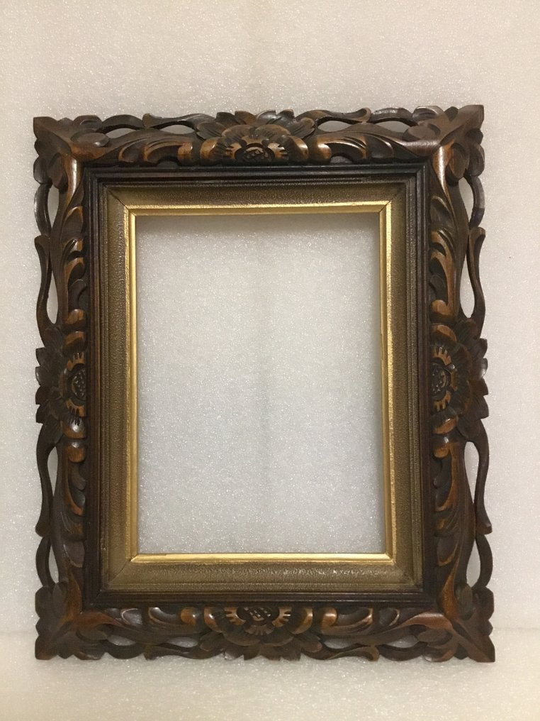 Ramme - Valnød - Cornice barocca #1.0