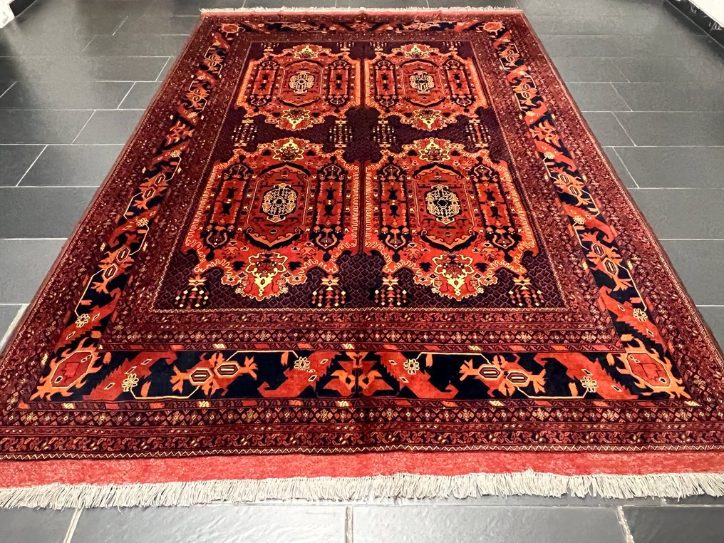 Αντίκα Αφγανικός Κάζακ - Χαλί - 310 cm - 205 cm #2.1