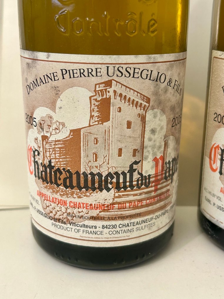 2005 Domaine Pierre Usseglio & Fils, Châteauneuf-du-Pape - 教皇新堡法定產區 Appellation Chateauneuf-du-Pape Controlee - 2 瓶 (0.75L) #1.0