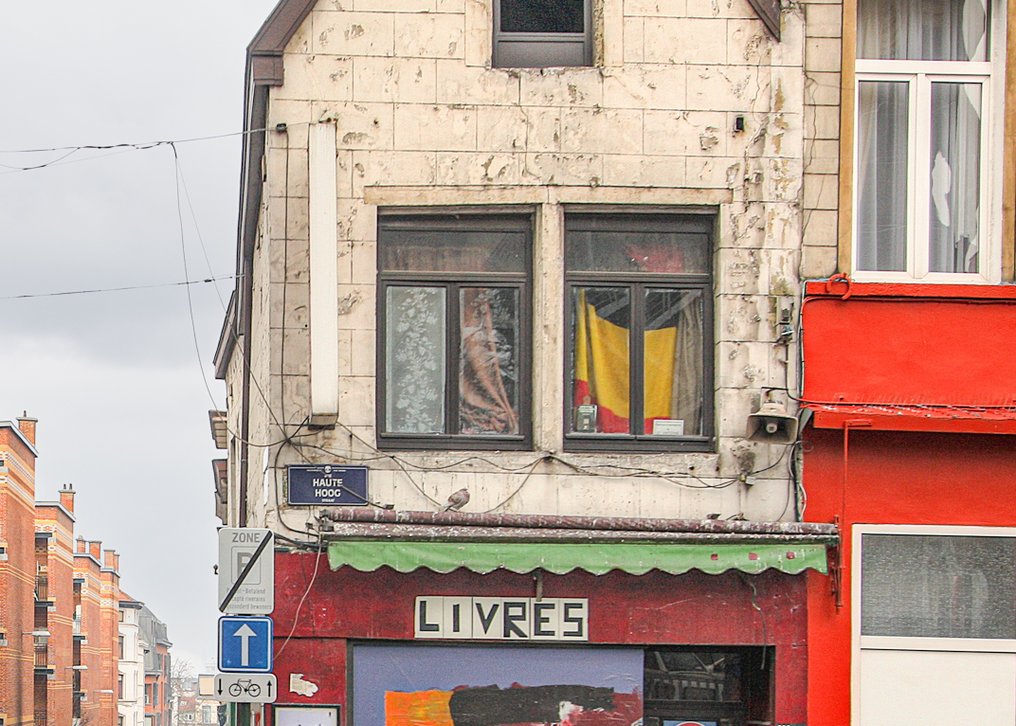 Hans Vos - man in de Marollenwijk, Brussel 2008 #4.3