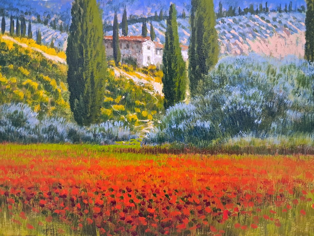 Raffaele Fiore (1961) - Paesaggio toscano #3.2
