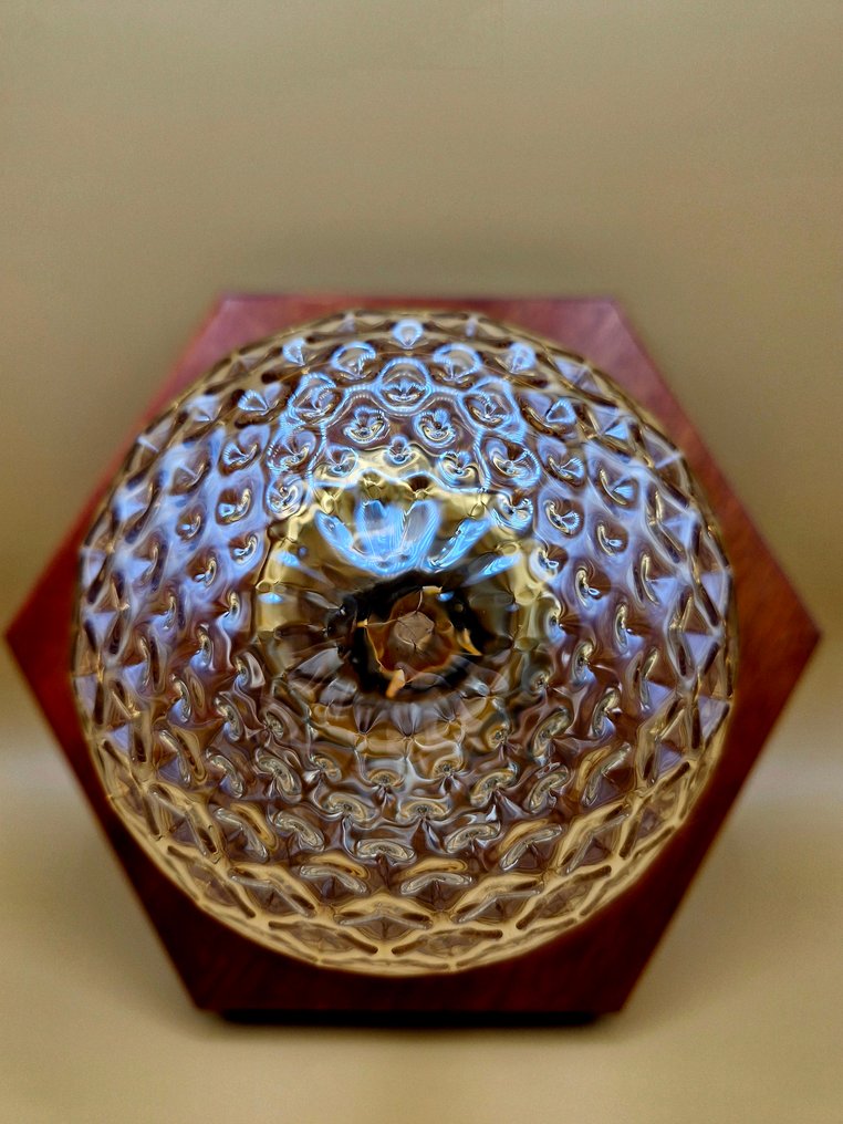 Hustadt Leuchten - Kinkiet - Drewno, Mosiądz #2.1