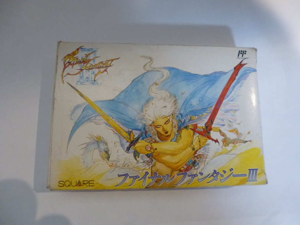 Square - Famicom (Japanese NES) - Final Fantasy III Japanese Famicom (NES) Software with Box and Instructions - Videopeli #4.3