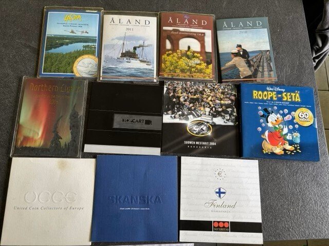 Finlanda. Year Set (BU) 2001/2007 (14 sets)  (Fără preț de rezervă) #2.1