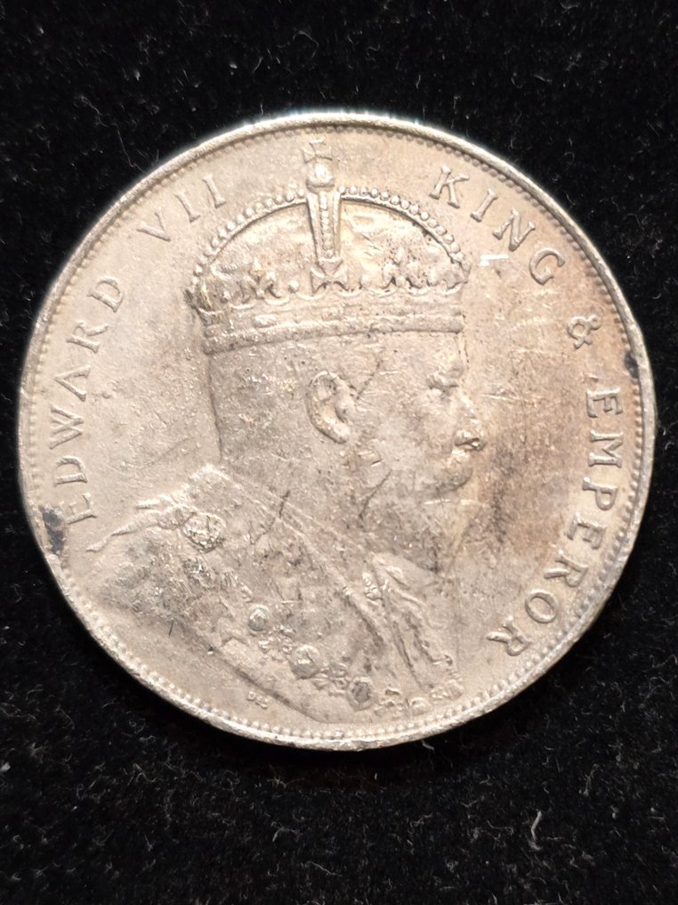 Straits Settlements. 1 Dollar 1907 (Zonder minimumprijs) #1.0