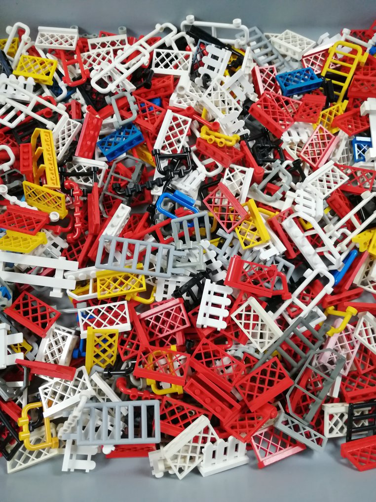 Lego - Onderdelen - van 500 Hekjes - 1990-2000 #3.2