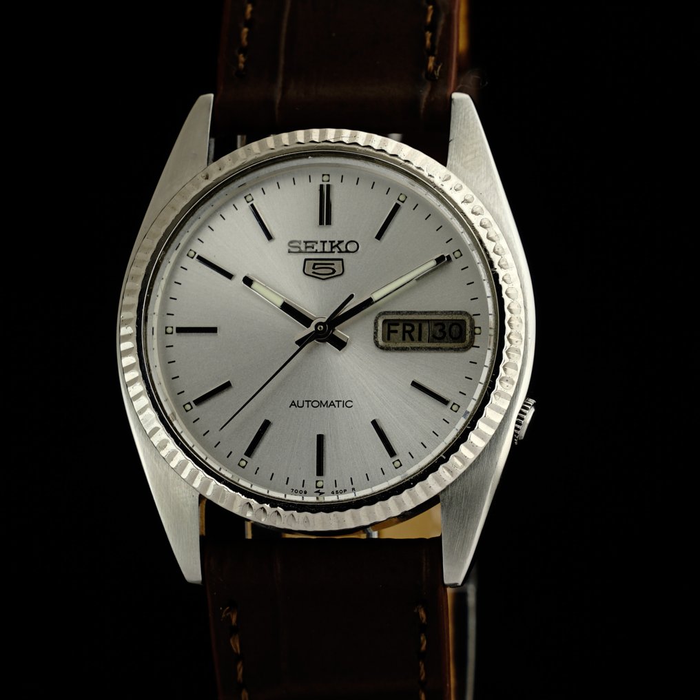 Seiko -5 Automatic - Fluted - 沒有保留價 - 男士 - 1980-1989  #1.0