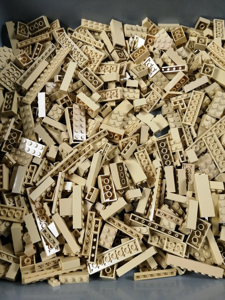 Lego - geen serie - 02 Partij van 1000 Tan bouwstenen - 2010–2020 #2.1