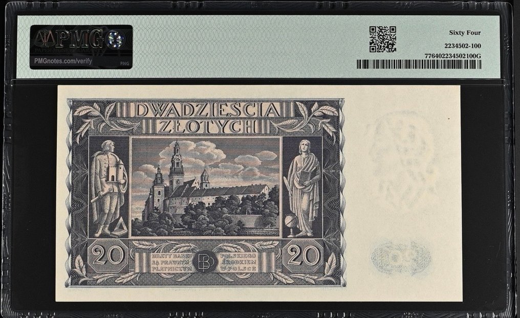 Polska. - 20 and 100 Zlotych - 1934/1936 #2.1