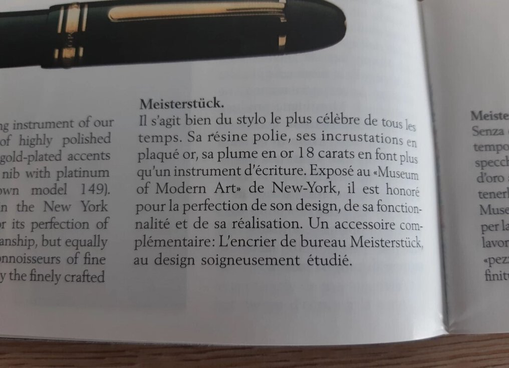 Montblanc - Meisterstück - Utan reservationspris - Reservoarpenna #1.0