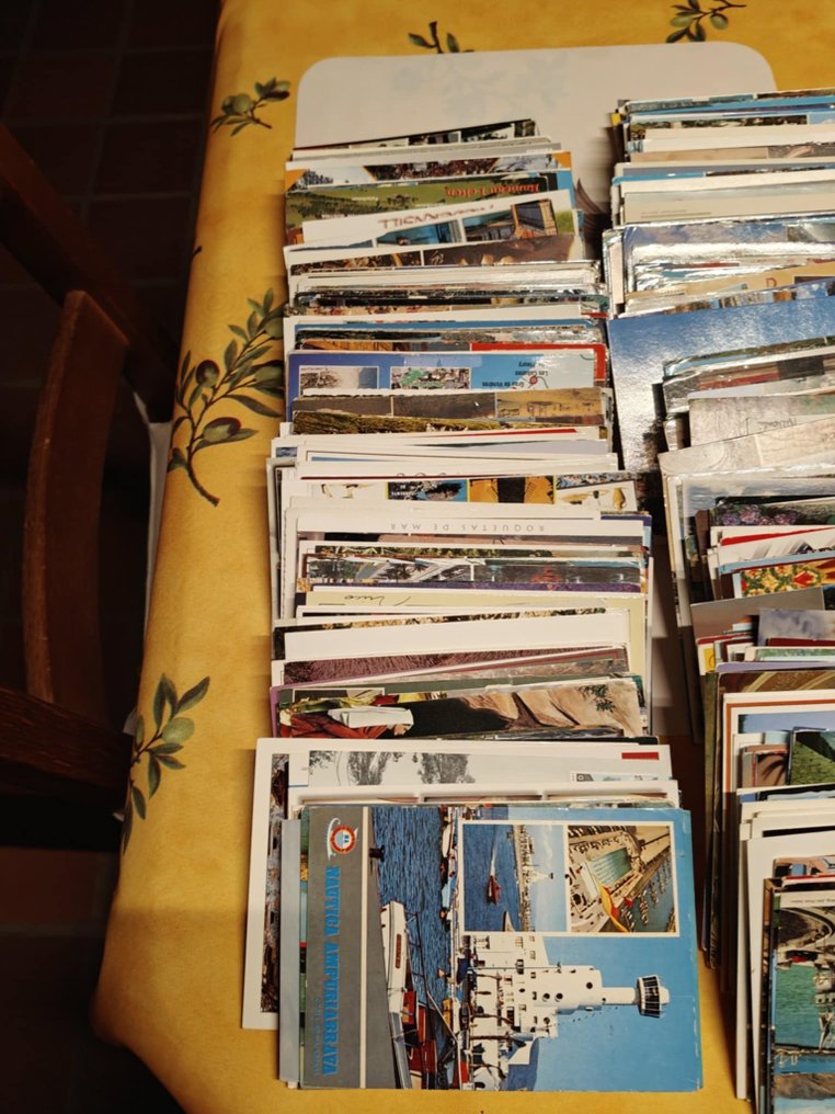 Γαλλία, Ισπανία, Ιταλία, Βέλγιο, Ηνωμένο Βασίλειο, Σαν Μαρίνο, Ολλανδία, Ουγγαρία, Τσεχία, Γερμανία, Τυνησία, Αυστρία, Ελβετία, Λουξεμβούργο, Î—Î Î‘, Ιορδανία, Ισραήλ, Φινλανδία, Καναδάς, Μαρόκο, Ιαπωνία, Μαυρίκιος, Πορτογαλία, Ελλάδα, Νότια Αφρική, Σουηδία, Ταϊλάνδη, Νορβηγία, Ουκρανία, Αυστραλία, Βραζιλία, Κένυα, Τουρκία, Αρμενία, Î”Î±Î½Î¯Î±, Σλοβενία, Ινδονησία, Αίγυπτος, Κόστα Ρίκα - Καρτ-ποστάλ (720) - 1962-2003 #3.2