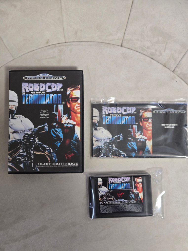 Sega - Mega Drive - Robocop Versus The Terminator - Videojogo - Na caixa original #1.0