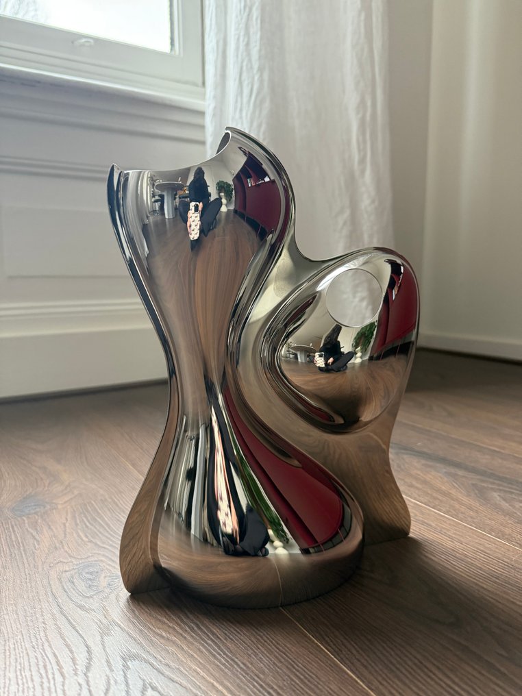 Alessi - Ron Arad - Vase -  Babyboop  - Rustfrit stål #1.0