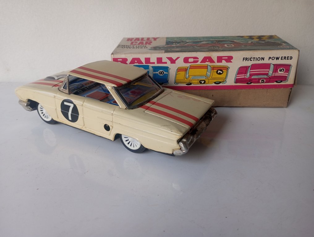 Korean Manufacturer - Giocattolo di latta - Rally Car, Boxed - 1960-1970 - Corea del Sud #3.2