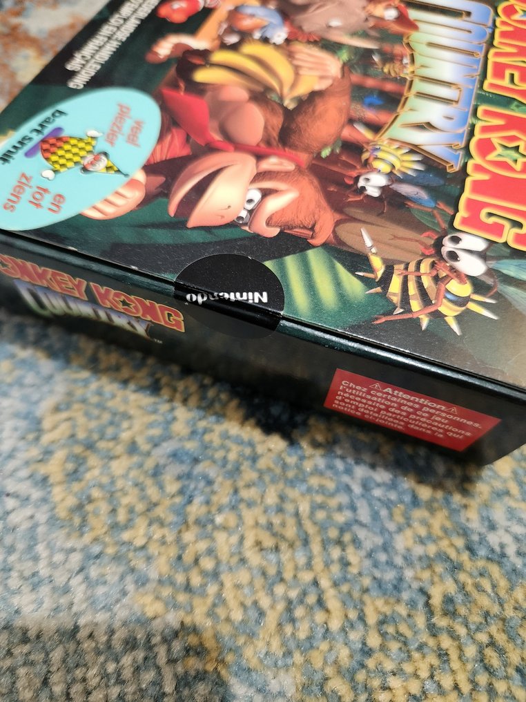Nintendo - Snes - Donkey Kong Country FAH CIB - Jeu vidéo - Dans la boîte d'origine #3.2