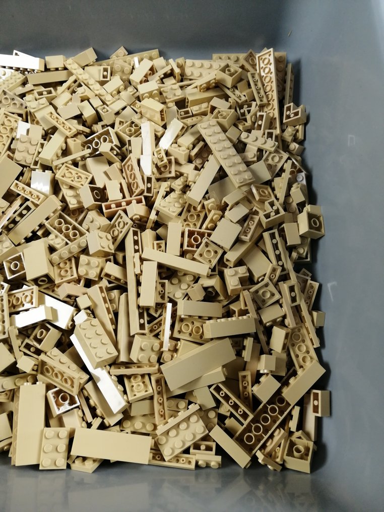 Lego - geen serie - Partij van 1000 Tan bouwstenen - 2010–2020 #4.3
