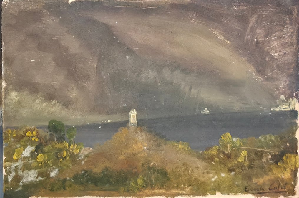 Ercole Calvi (1824-1900) - Paesaggio #1.0