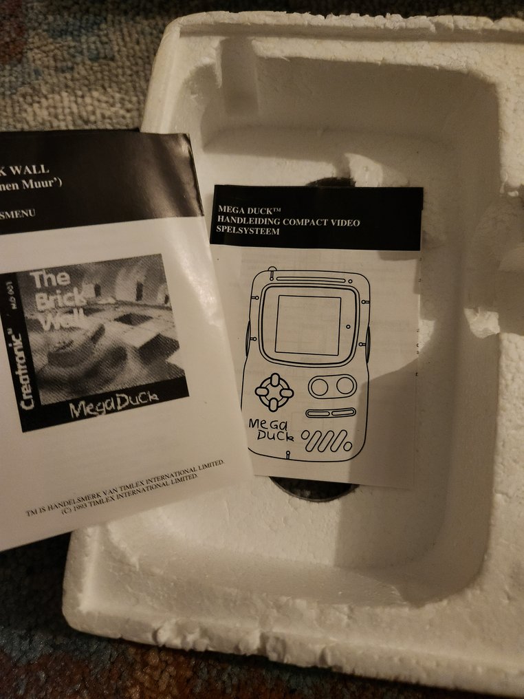 Creatonic - Mega Duck Cougar Boy - Cougar Boy Mega Duck Boxed & 5 Games Works! - 视频游戏机+游戏 - 带原装盒 #2.1