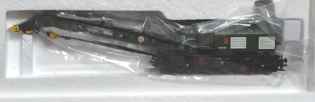 Trix H0 - 23457 - Σετ τρένου μοντελισμού μεταφοράς εμπορευμάτων (1) - Τύπος 058 Ατμοστικός γερανός (Ardelt) - DB #2.1