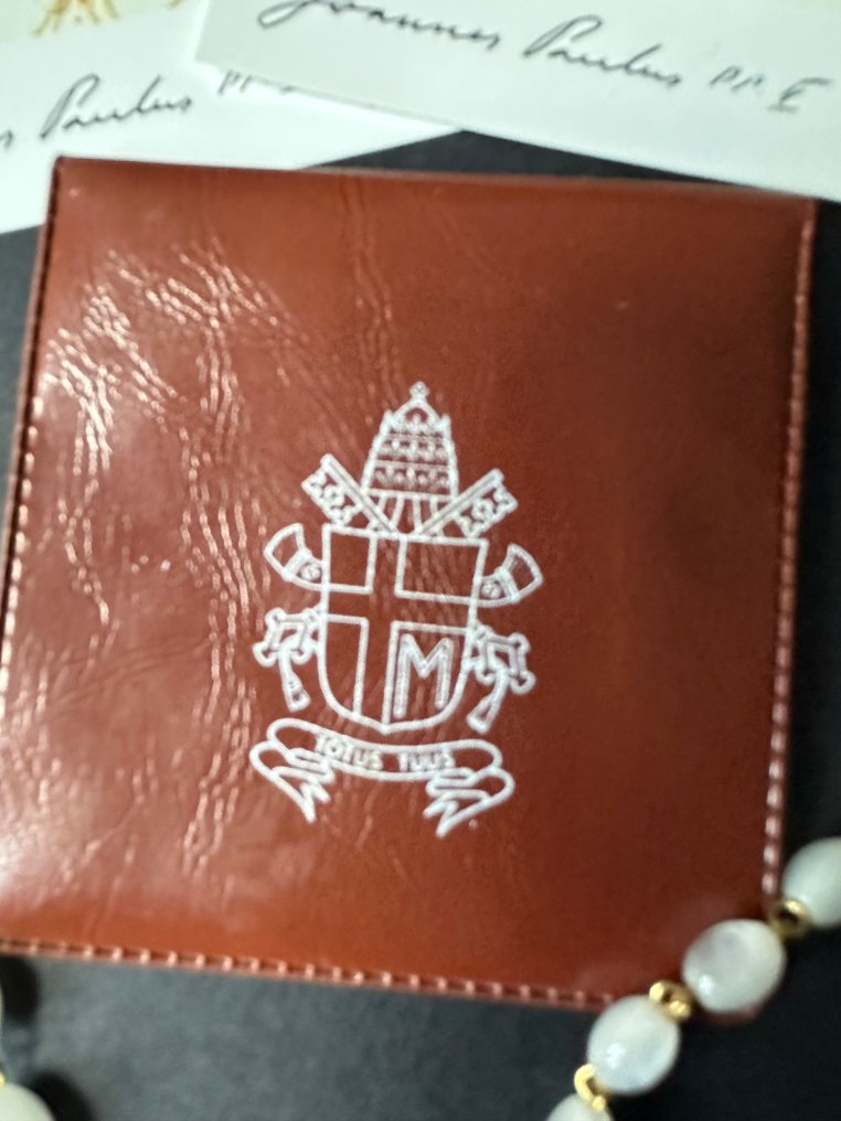  Ροζάριο - Pasta Vitrea - 1980-1990 - Papa Giovanni Paolo II  #3.2