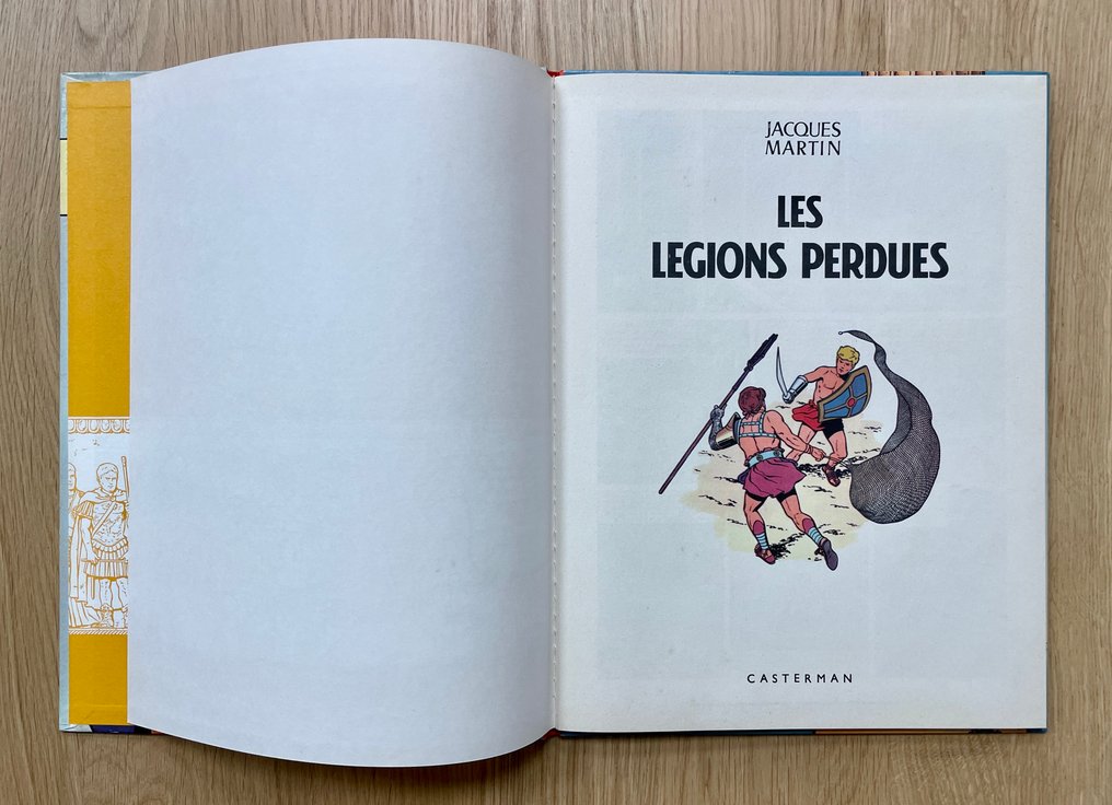 Alix T6 - Les Légions perdues - C - 1 Album - EO - 1965 #4.3